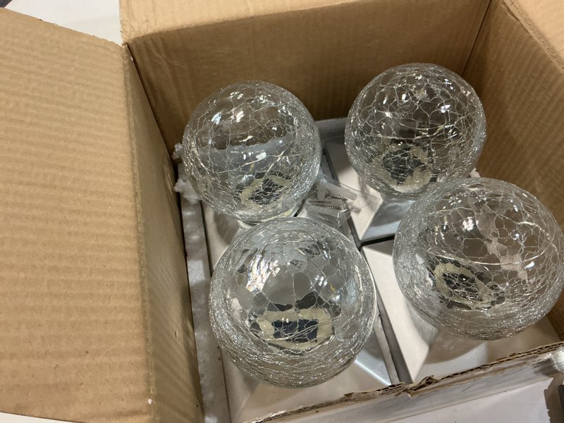 Condition photo showing Good Condition for sunnypark solar post lights - outdoor post cap light for fence deck or patio garden decoration solar powered caps, led lighting, lamp fits 4x4 in - warm white 4 pack
