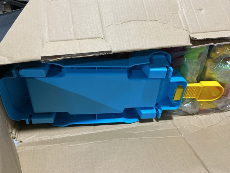 Condition photo showing As Is for vtech sit-to-stand ultimate alphabet train (frustration free packaging), red