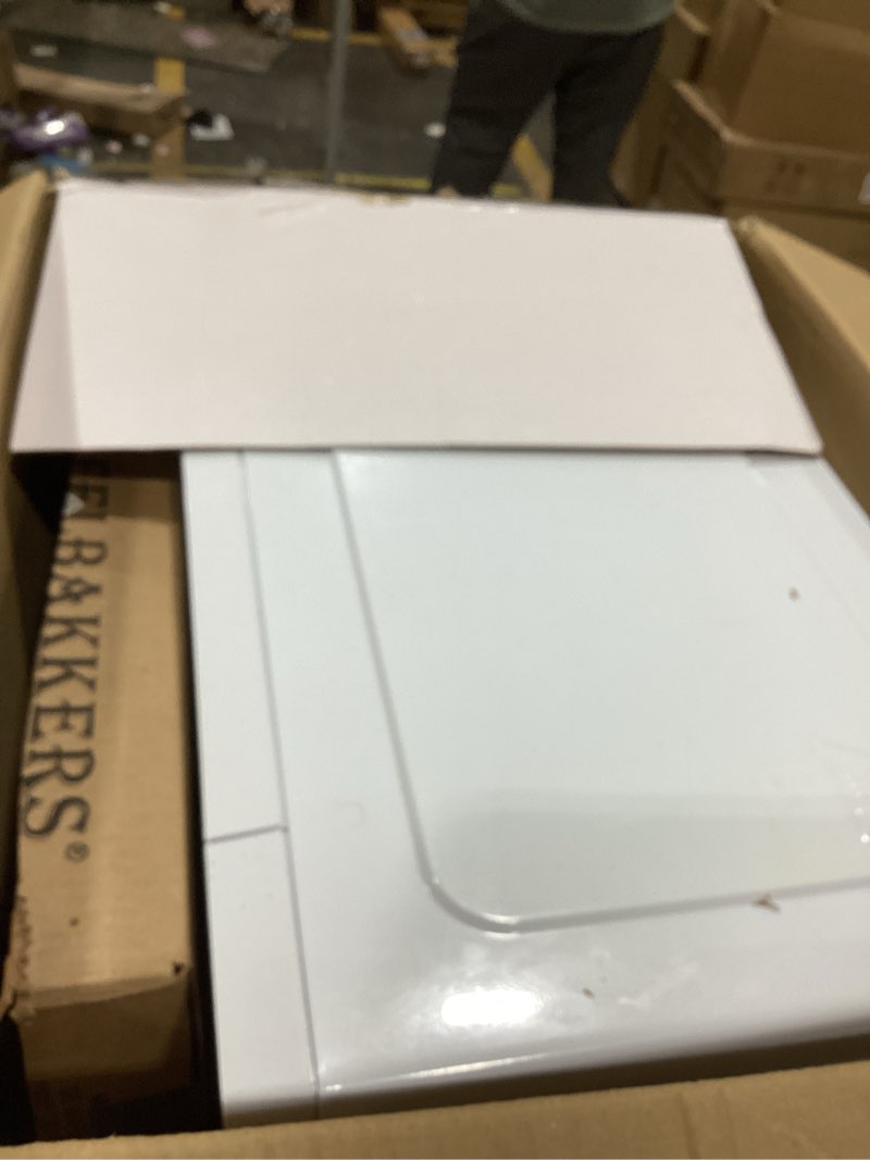 Condition photo showing As Is for Frigidaire 1.1 Cu. Ft. Microwave  White