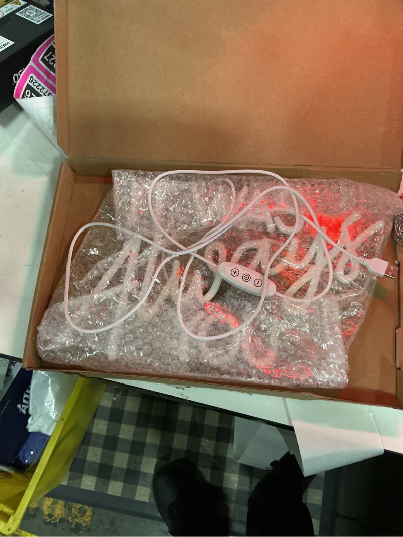 Condition photo showing Good Condition for it was always you neon sign,wedding neon sign usb powered wedding decor | by 5v usb powered wedding decor bedroom home wall decor wedding sign engagement gifts warm white