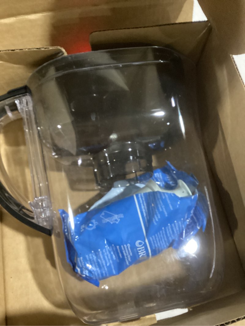 Condition photo showing Good Condition for Brita Small 6 Cup Water Filter Pitcher, 1 BritaPlus Filter, Metro, Black (Package May Vary) Plus Black
