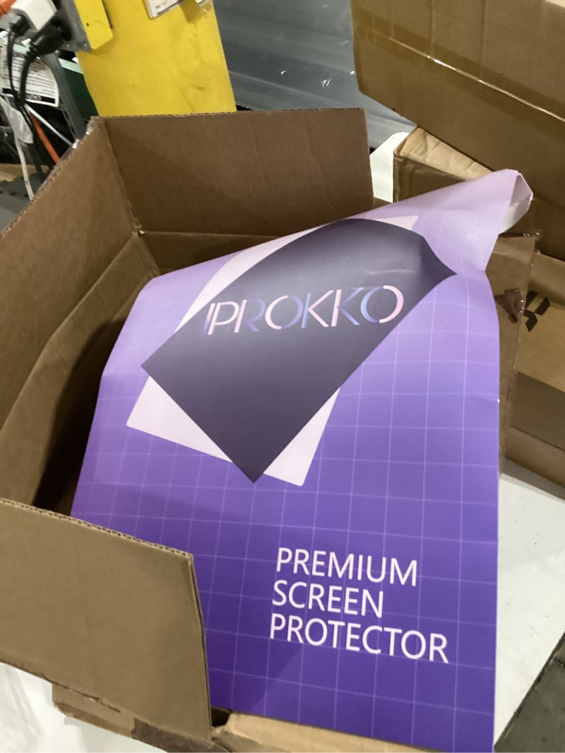 Condition photo showing As Is for iprokko 2 pack 21.5 inch anti-blue light monitor screen protector for 16:9 widescreen, removable anti glare blue light blocking screen filter, anti-uv eye protection pc computer film [washable wipes clean] 2pcs 21.5inch 16:9