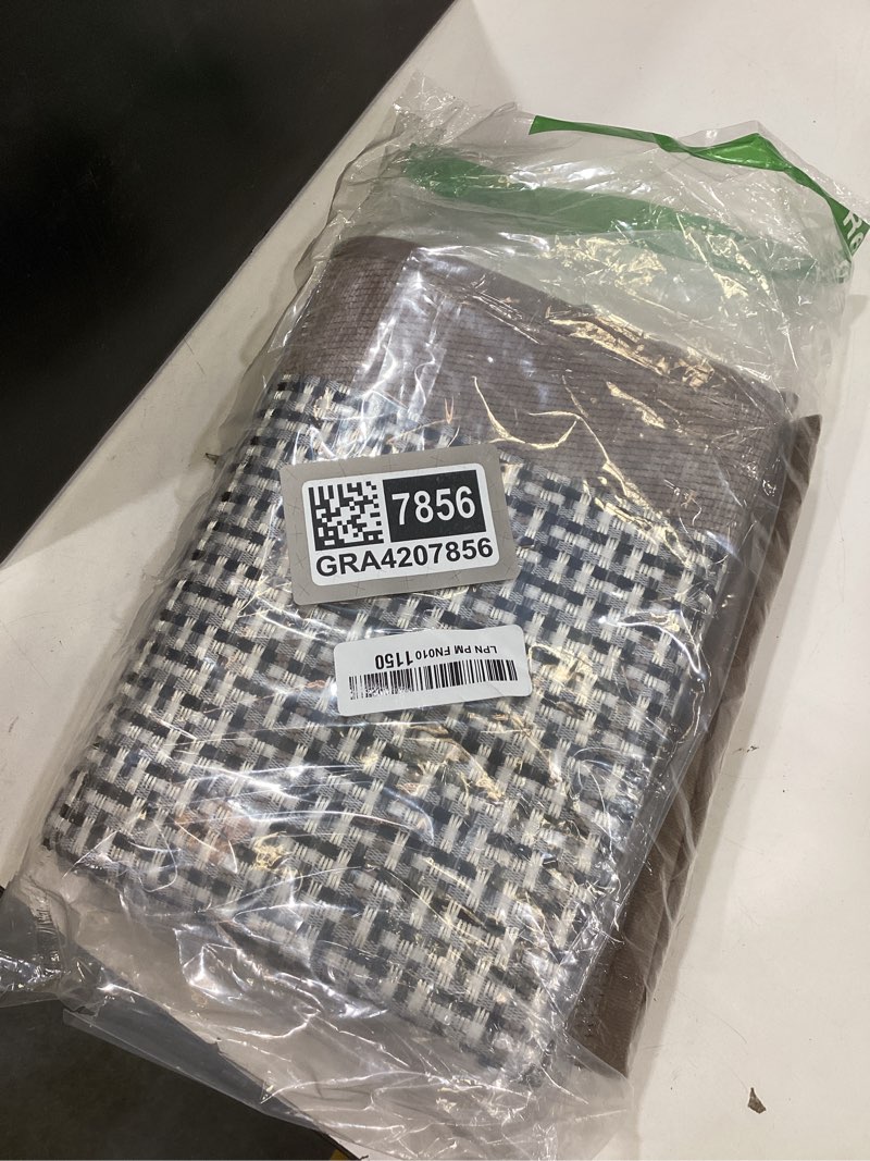 Condition photo showing Good Condition for lumi inside door mat for entry 20"x32", absorbent, dirt trapper, low profile thin, non slip mats with rubber backing, ideal for indoor, high traffic, garage, entrance, classic beige classic beige 20" x 32"