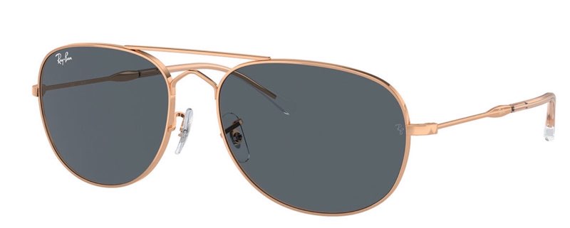 Ray-Ban RB3735 Bain Bridge 9202R5 Men's Sunglasses Gold Size 57