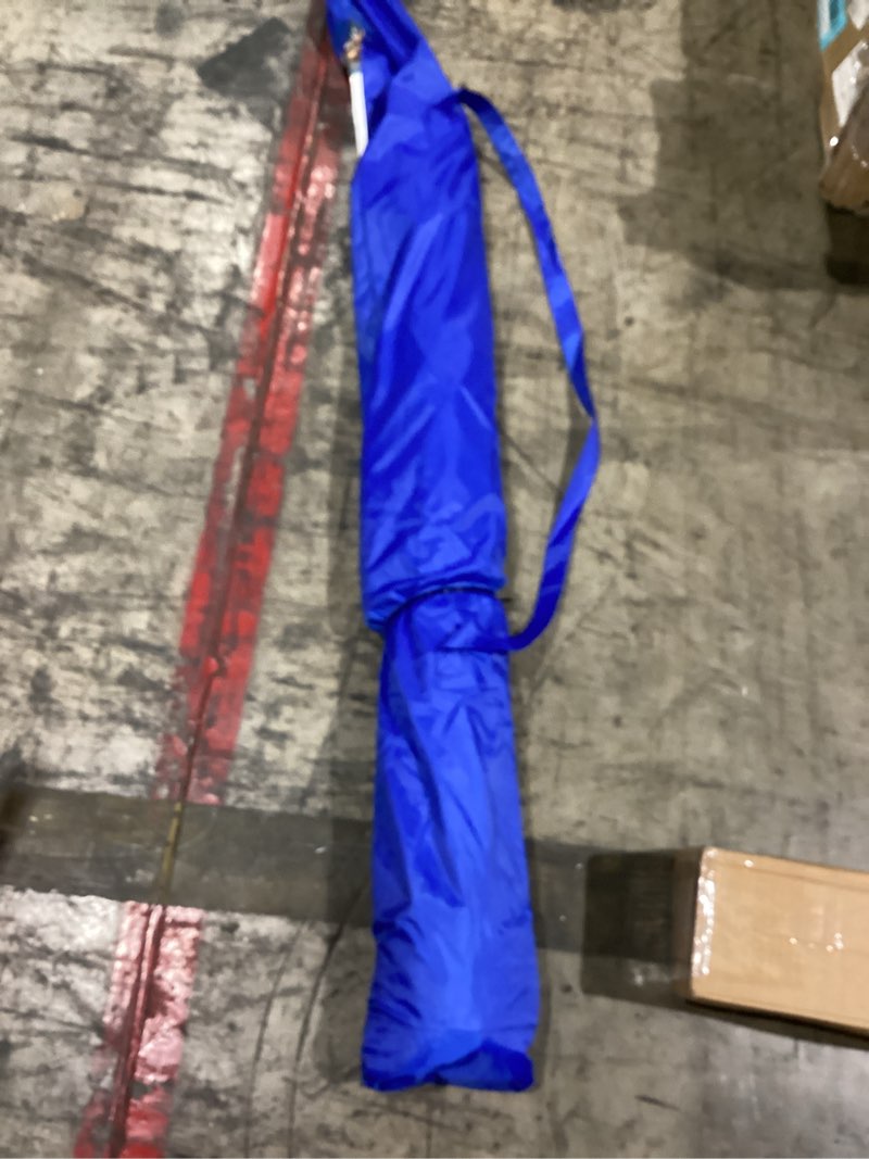 Condition photo showing As Is for sport-brella premiere xl upf 50+ umbrella shelter for sun and rain protection xl bright blue