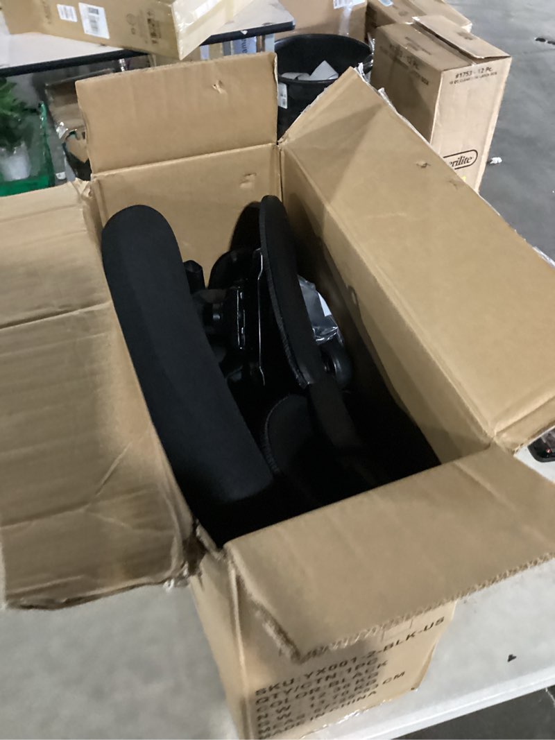 Condition photo showing Good Condition for tralt office chair - ergonomic desk chair with adjustable lumbar support, mesh computer chair, executive chairs for home office comfortable lumbar support (black)