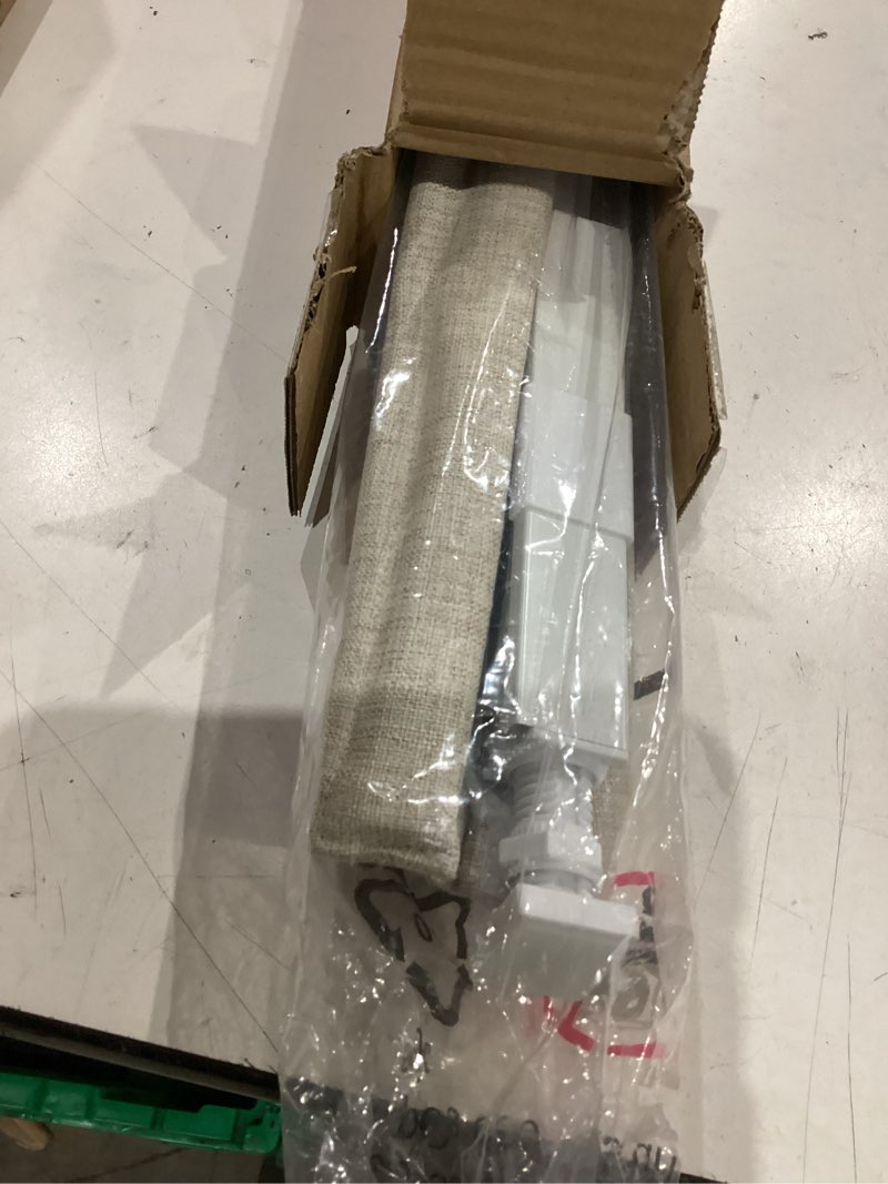 Condition photo showing Good Condition for lazblinds no tools no drill cordless roman shades for windows, blackout thermal insulated uv blocking window blinds, room darkening fabric blinds for indoor windows, 22'' w x 48'' h, beige blackout - beige 22" w × 48" h