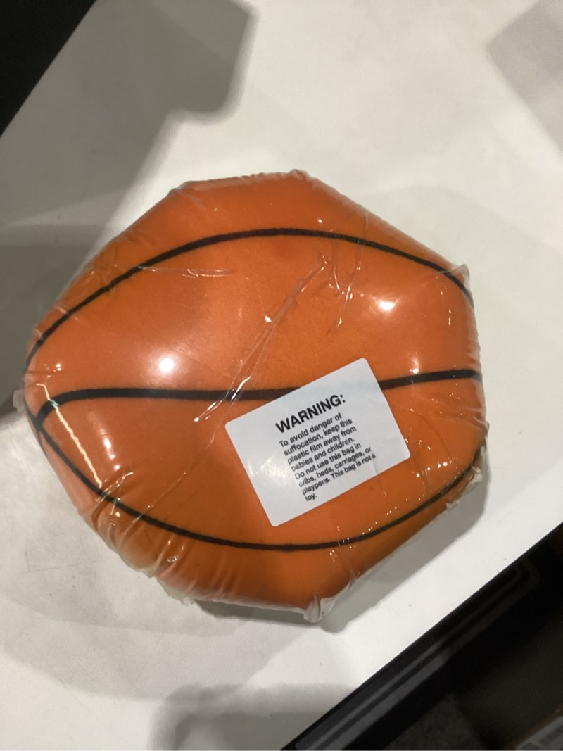 Condition photo showing Good Condition for silent basketball size 7 (29.5") - grooved airless indoor basketball for quiet dribbiling and indoor training, pro pu foam ball - real feel higher bounce quieter premium