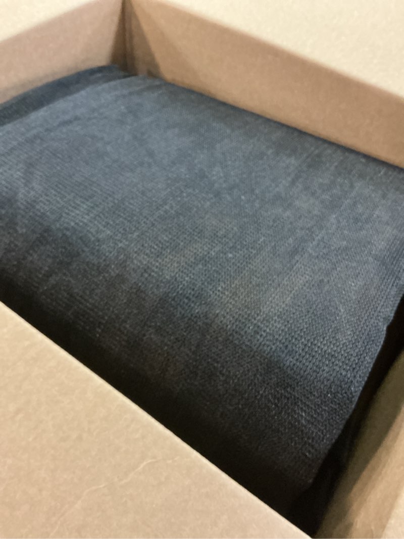 Condition photo showing Good Condition for xpose safety heavy duty mesh tarp 10' x 22' – multipurpose black protective cover with air flow - use for tie downs, shade, fences, canopies, dump trucks – weather and tear resistant black 10' x 22'