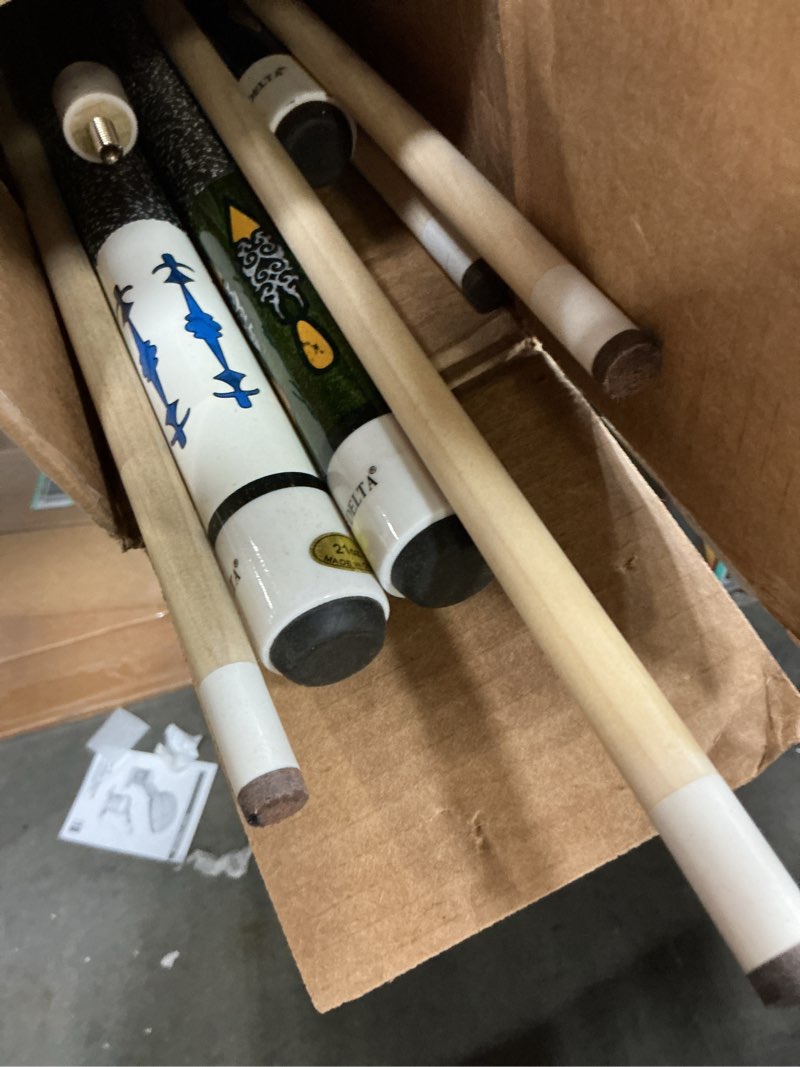 Condition photo showing Good Condition for Set of 4 Pool Cues New 58" Billiard House Bar Pool Cue Sticks SET15~18(4pcs)