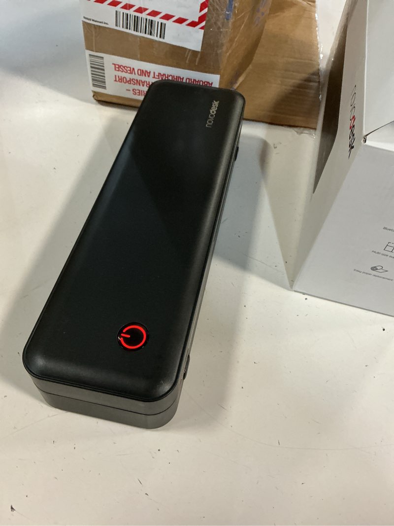 Condition photo showing Good Condition for portable thermal printer for travel, wireless bluetooth inkless mini printer w/ 300dpi , supports 8.5" x 11" us letter, legal, a4 & a5 paper, compatible w/ android, ios, laptop for home, office use