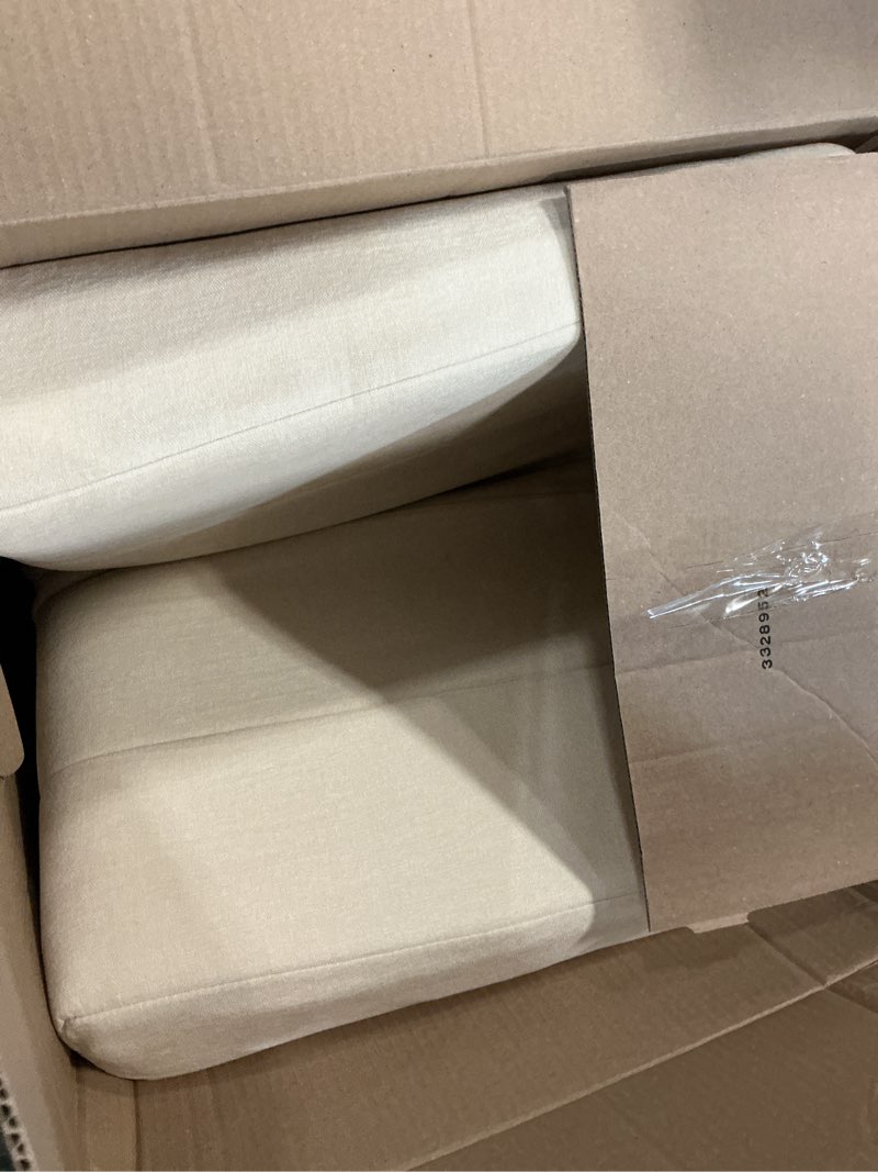 Condition photo showing Good Condition for twin size headboard only-no assembly, upholstered headboard twin size linen fabric modern style headboards extra-thick, beige beige twin