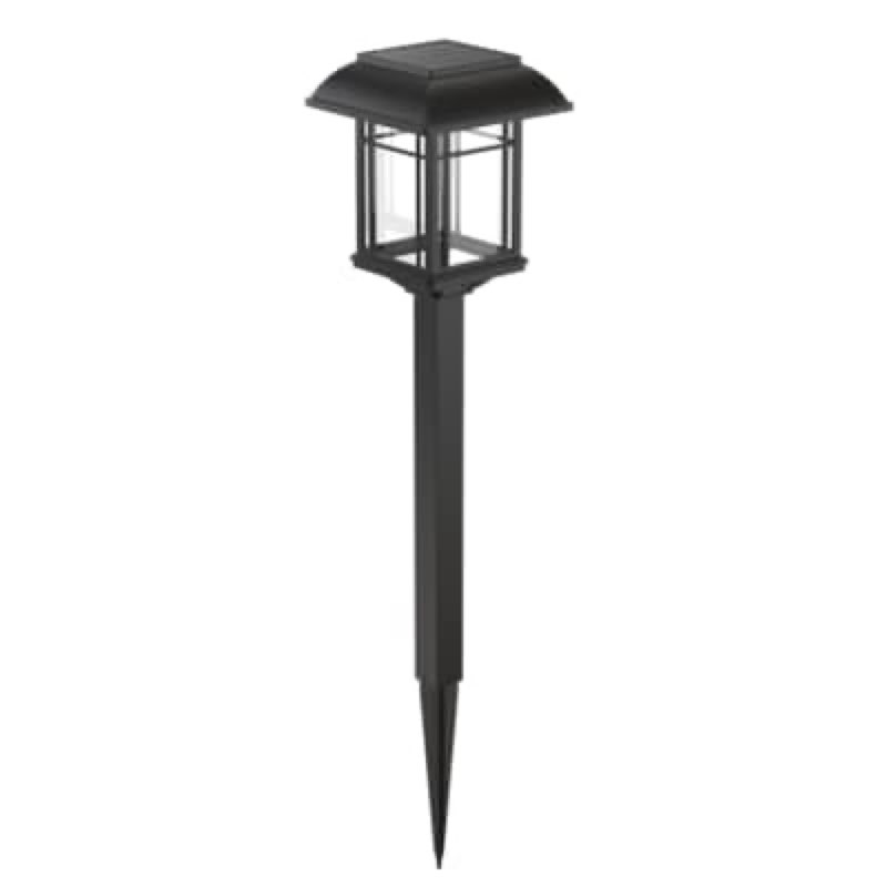 Harbor Breeze Lumens Black Solar LED Outdoor Path Light Kit ( 3000-K ) Item #6630642 | Model #ZDL1363