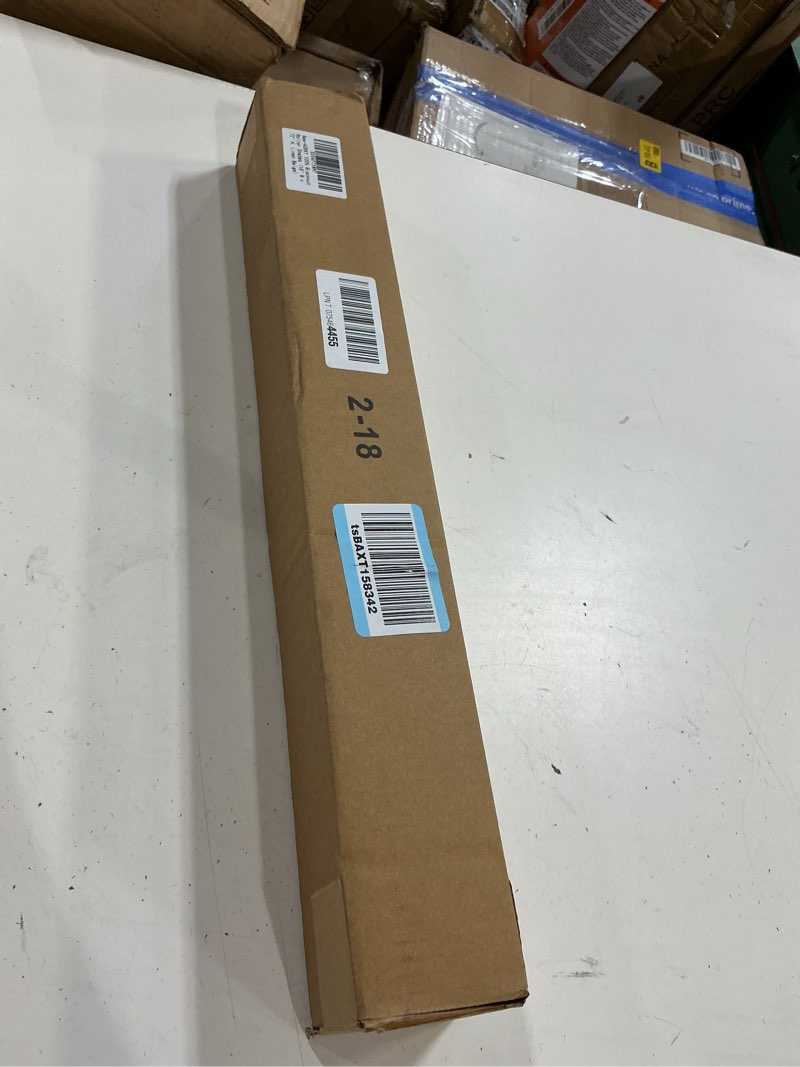 Condition photo showing New/Like New for aosky blackout roller shades cordless blinds for windows, free-stop shades with valance, thermal insulated fabric, uv protection, natural woven blinds for home (18" w x 72" h, linen beige linen beige 18"w x 72"h