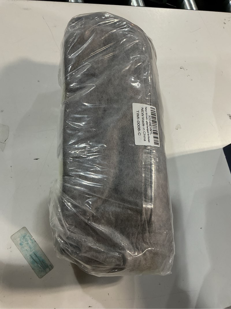 Condition photo showing New/Like New for Leather Backpack for Women, Fits 16.0 Inch Laptop, Soft Vegan Leather Backpack for Travel and Daily Use, Coffee 4-1 Coffee