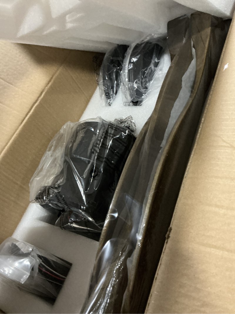 Condition photo showing Good Condition for 52'' Ceiling Fan with Lights and Remote, 3 Blade Amber Wood Low Profile Flush Mount Ceiling Fan Indoor, Reversible 6 Speeds Dimmable LED Light Fan for Bedroom Living Room Farmhouse Flush Mount - Amber wood - pointed