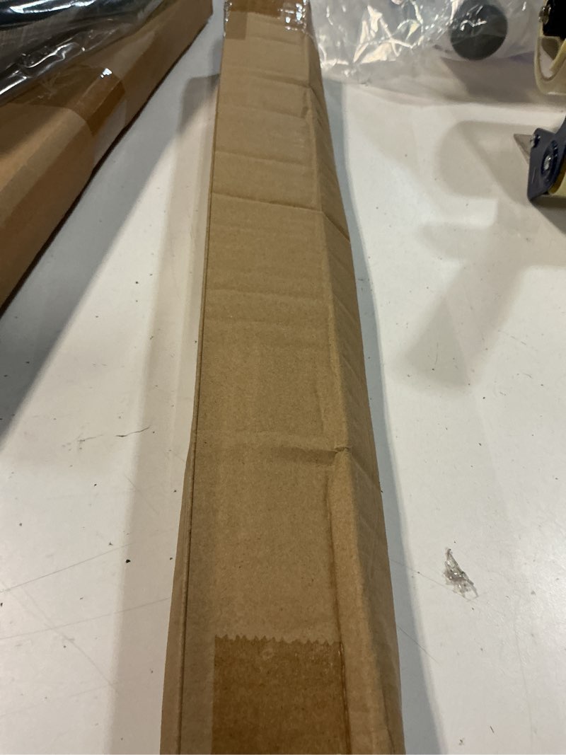 Condition photo showing New/Like New for universal carbon fiber pattern spoiler for sedan, coupe, hatchback | 3-section adjustable & cuttable | no-drill installation with 3m tape | 40-55 inches carbon fiber black