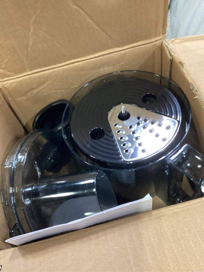 Condition photo showing Good Condition for Smart Food Processor and Vegetable Chopper, 6 Automatic Functions, BPA Free, Stainless Steel Blades, 12 Cup Bowl, 600-Watt Motor, Black