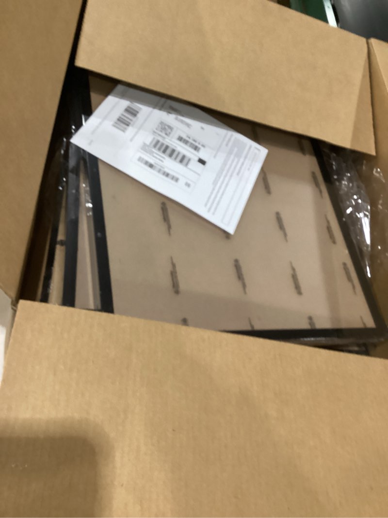 Condition photo showing Good Condition for ijuerybai 6 Sets 17x22 Picture Frame, Frames for 17 x 22 Canvas Collage Photo Poster Certificate Wall Gallery, High Transparent Horizontal Vertical Black 17 by 22 Inches