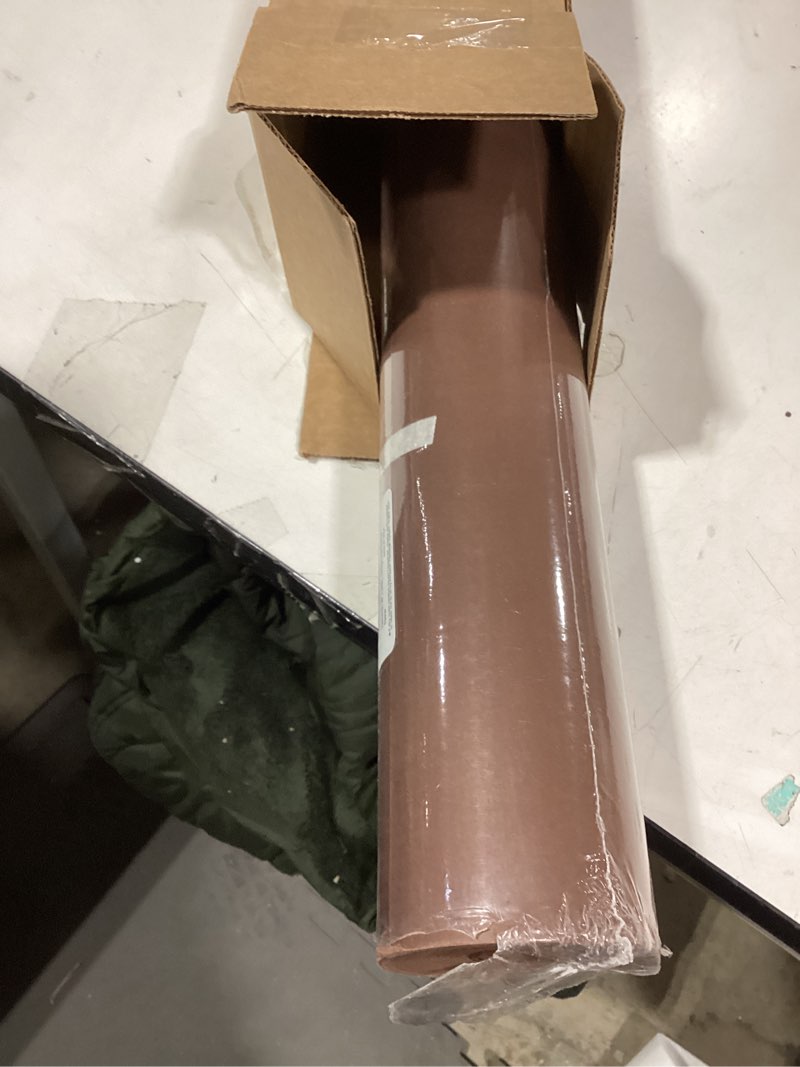Condition photo showing Good Condition for Vanhench 36" x 2400" (200') Coffee Brown Wrapping Paper Kraft Paper, Chocolate Brown Solid Color Art Kraft Craft Paper for Flower Bouquet, Birthday Fathers Day Coffee Brown 36" x 200'