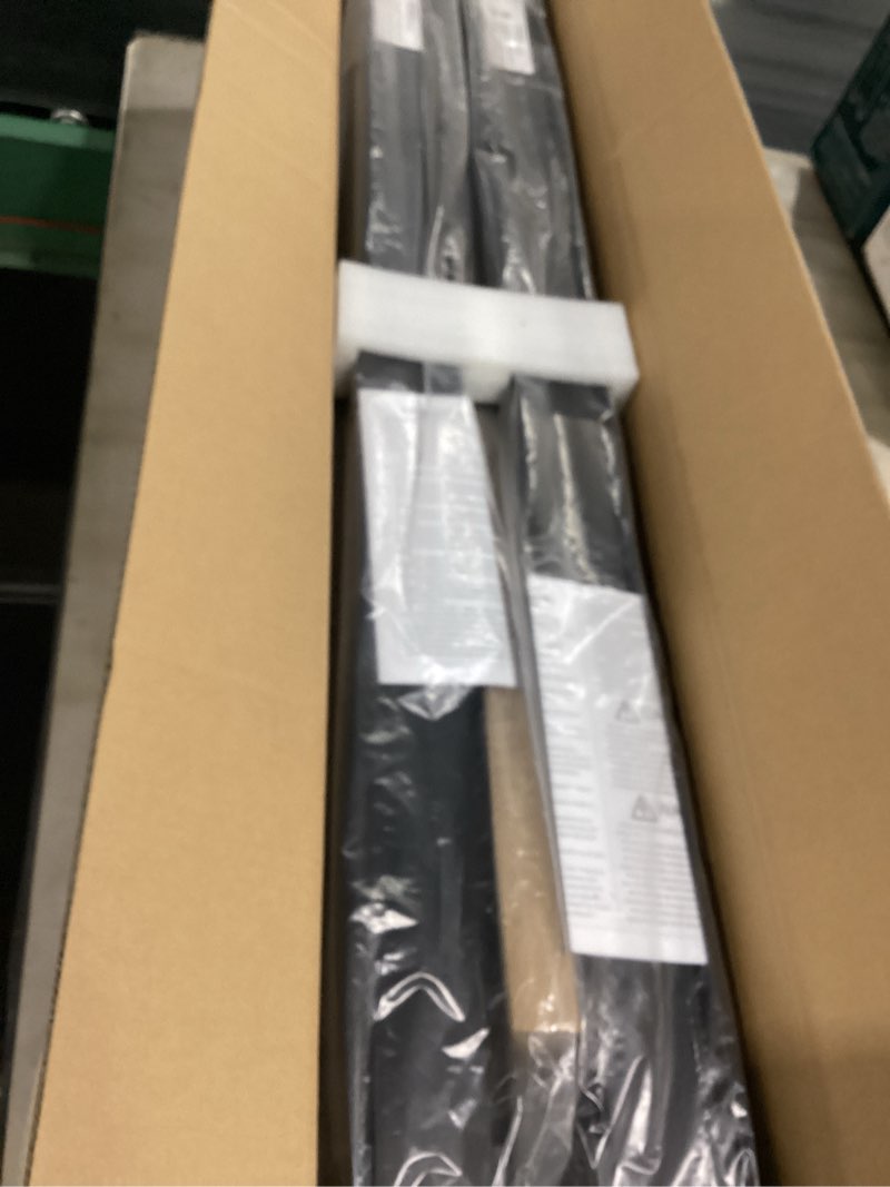 Condition photo showing Good Condition for dakason 4ft led linear lights, 40w 3000k/4000k/5000k selectable hanging light, 4’ linkable office shop light fixture, 0-10vdimmable architectural lighting fixture etl listed for gym retails 4pack black 4ft-4pack