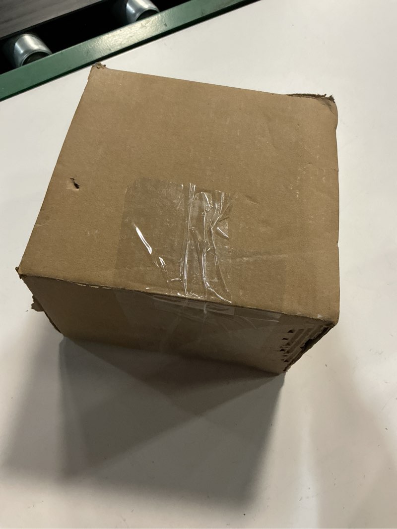 Condition photo showing As Is for 6 Inch Square Shower Floor Drain, Shower Drain with Flange - Equipped with a Detachable Square Grille and Hair Filter, 304 Stainless Steel - Matte Black