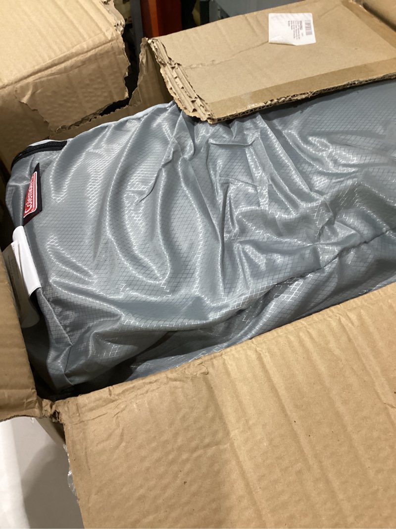 Condition photo showing Good Condition for coleman 45°f double sleeping bag, queen size xl tandem sleep sack with big & tall design, zips apart into 2 sleeping bags, machine washable pfas-free