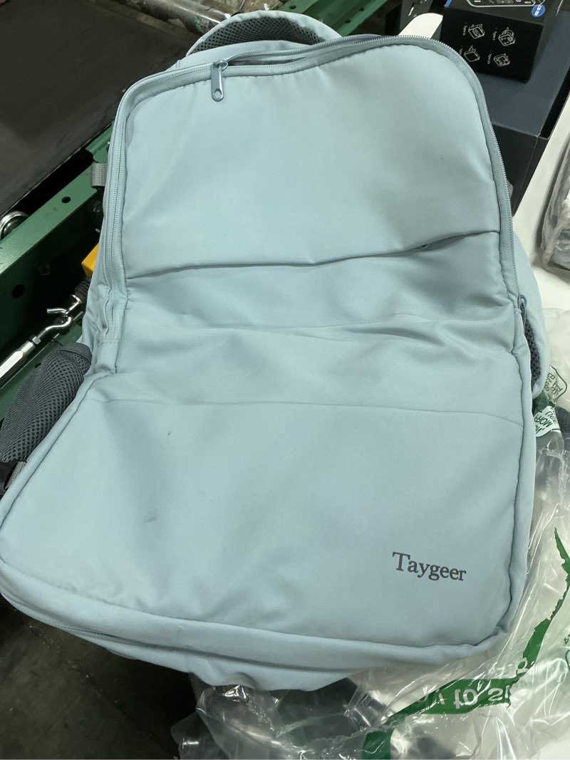Condition photo showing Good Condition for taygeer carry on backpack, 40l travel backpack for women airline approved, cute underseat personal item travel bag with shoe compartment, casual daypack gifts for friend hiking outdoor weekend,blue x-large blue