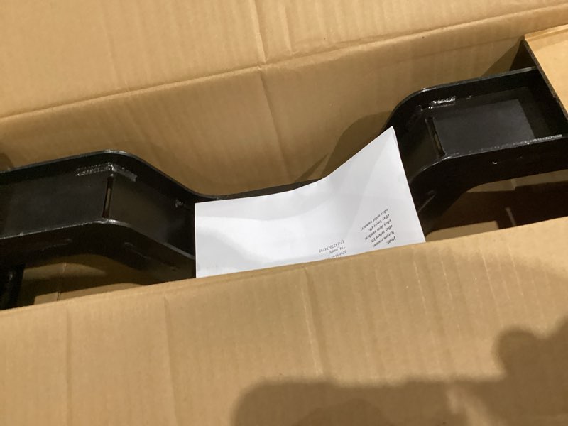 Condition photo showing Good Condition for ecotric transmission crossmember fit for 1973-1987 chevy c10 base transmission cross member powder coated black