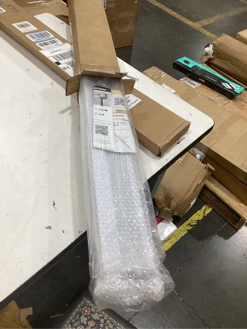 Condition photo showing Good Condition for boolegon no drill cellular shades for indoor windows,noise reducing & thermal insulating honeycomb blinds,cordless free stop blackout blinds easy to install,35" w x 48" h,blackout white blackout white 35"w x 48"h