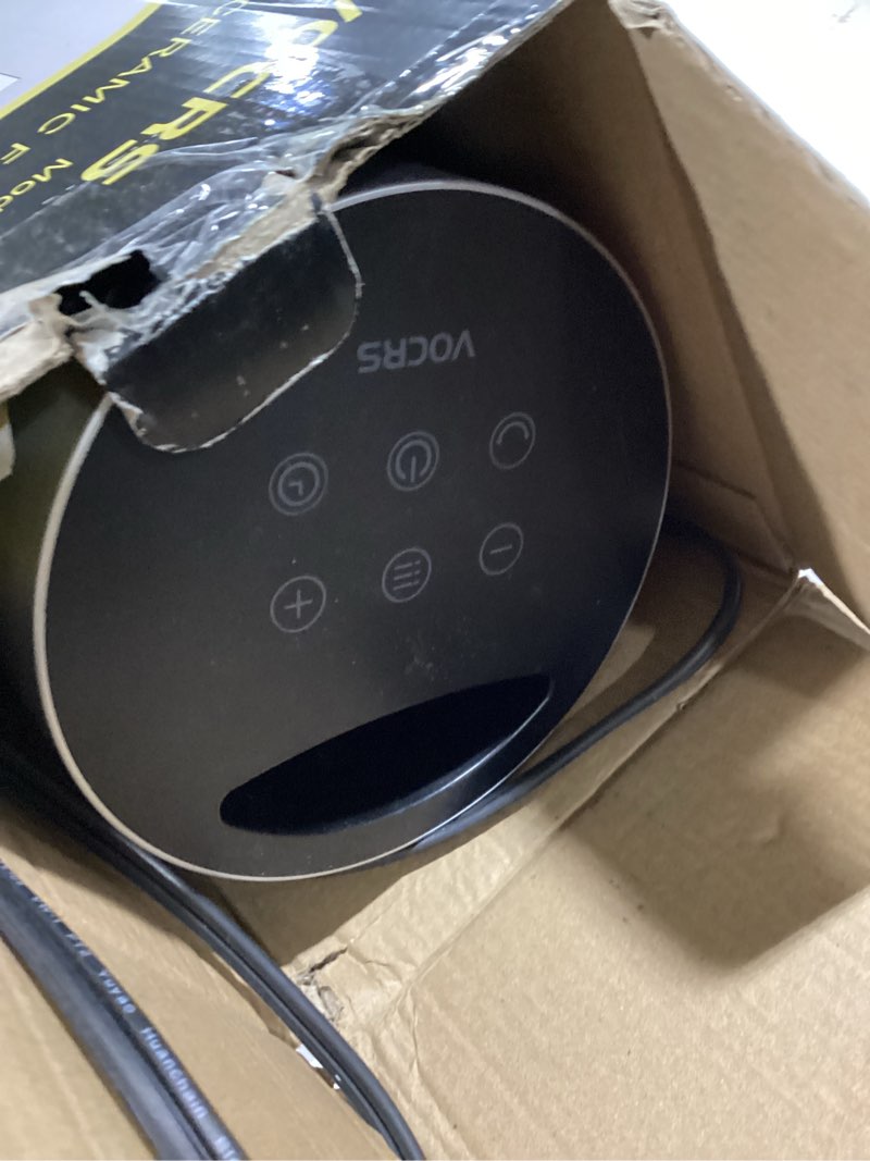 Condition photo showing Good Condition for Space Heater for Indoor Use with Remote - 70° Oscillating Tower Electric Heater, 24 Inchs, 12H Timer, 1500W Quiet PTC Ceramic Heating with Thermostat, Fast Safety Heat for Office, Home, Bedroom
