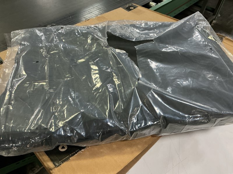 Condition photo showing New/Like New for Back Seat Extender for Dogs, Waterproof Dog Car Seat Cover for Back Seat with Hard Bottom, 2025 Upgraded Material, Anti Scratch, Safer, Easy to Use and Clean, Holds 400lbs Large Black+Orange