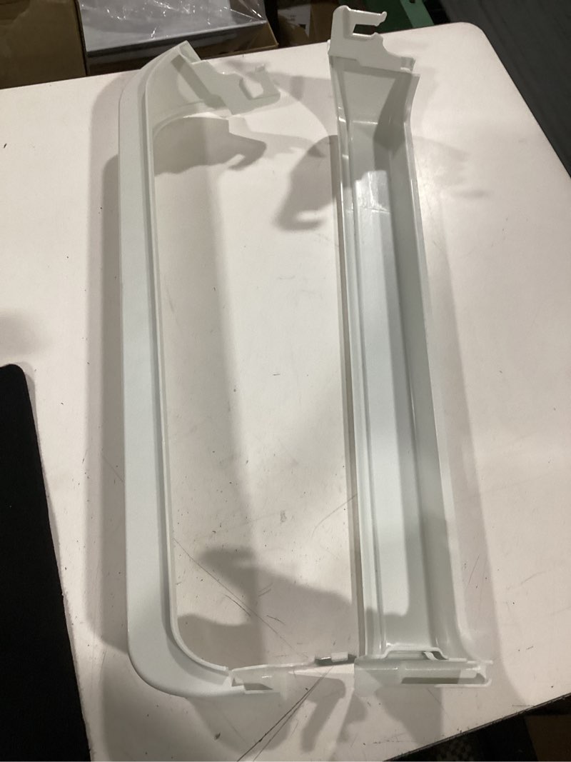 Condition photo showing Good Condition for (2-pack) 240338001 door bin shelf rack compatible with frigidaire refrigerator