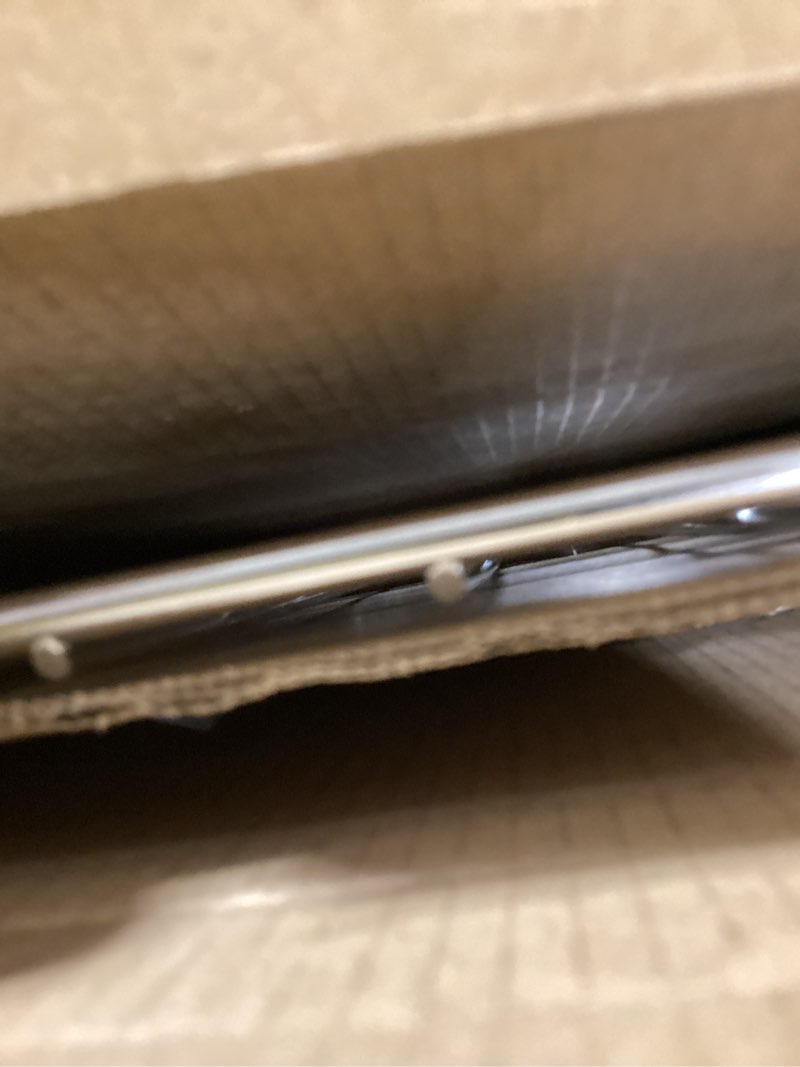 Condition photo showing New/Like New for serene valley sink protector grid 26-1/16" x 14-1/16", centered drain with corner radius 3-1/2", 304 stainless steel material nlw2614c
