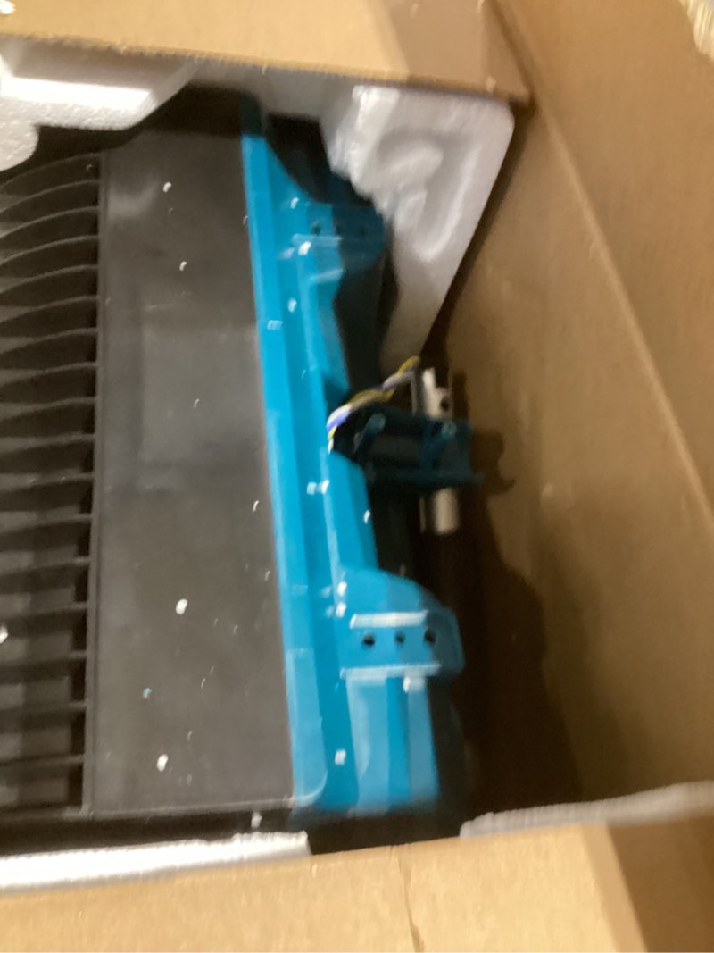 Condition photo showing Good Condition for Electric Snow Blower, 17-Inch Cordless Snow Shovel with Wheels, 18V 2x4.5Ah Battery Powered Brushless Motor, 25ft Throwing Distance, Winter Removal Tool for Driveway Sidewalk Patio Blue B