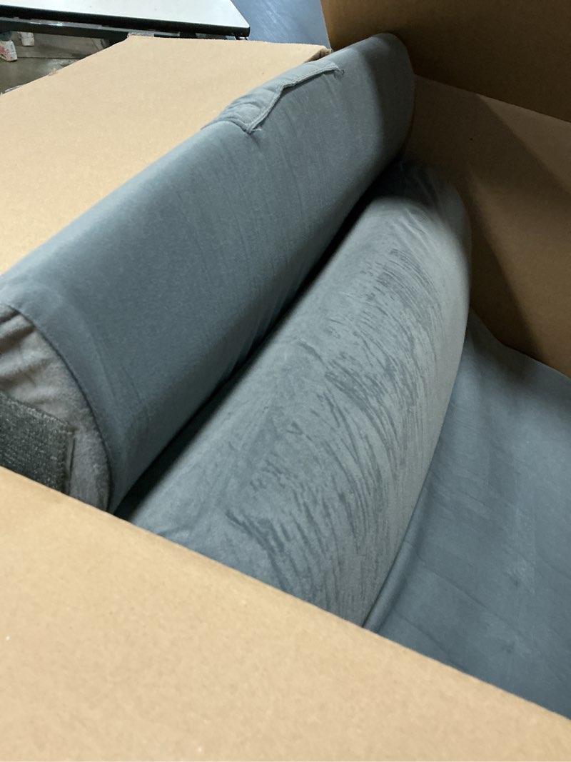 Condition photo showing Good Condition for ahpmeoa 3pcs wedge pillow set for after surgery, back pillow for bed sitting up, 10-in-1 foam wedge pillow for acid reflux & back pain relief, post surgery pillow for gerd & snoring, plush grey plush grey 3pcs