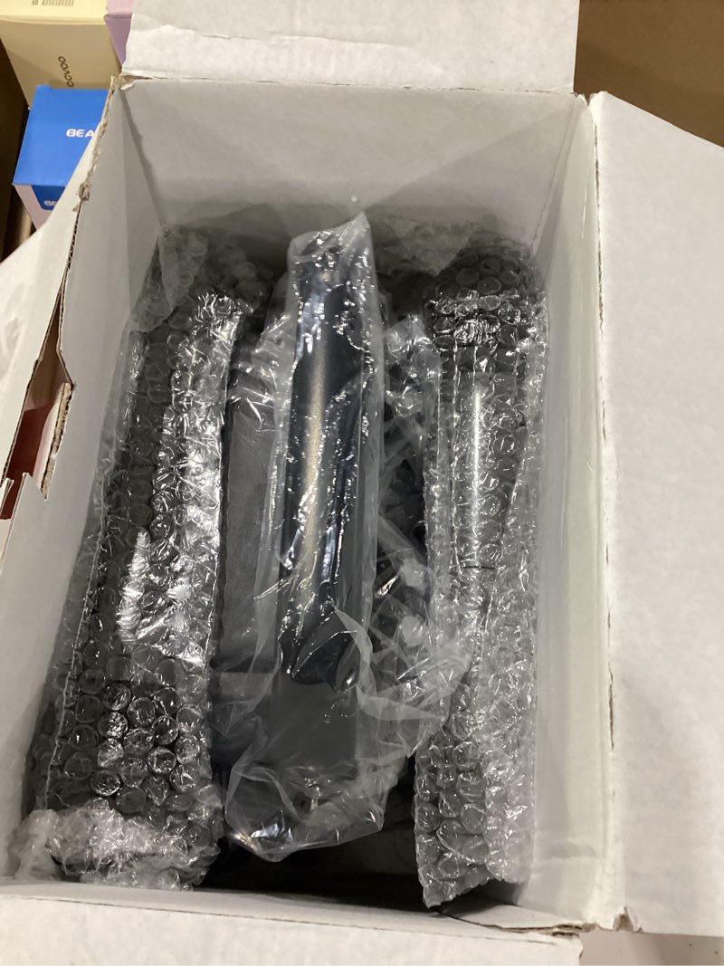 Condition photo showing As Is for karaoke machine, portable bluetooth speaker with 2 wireless microphones for adults & kids with lights, karaoke microphone with pa system supports usb/tf/rec/fm/aux for home party home system packages 2 mics