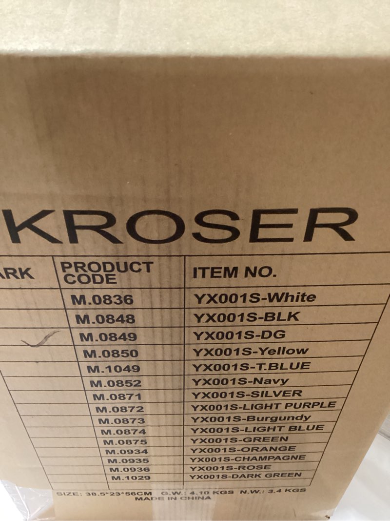 KROSER Hardside Expandable Carry On Luggage with Spinner Wheels & Built-in TSA Lock, Durable Suitcas