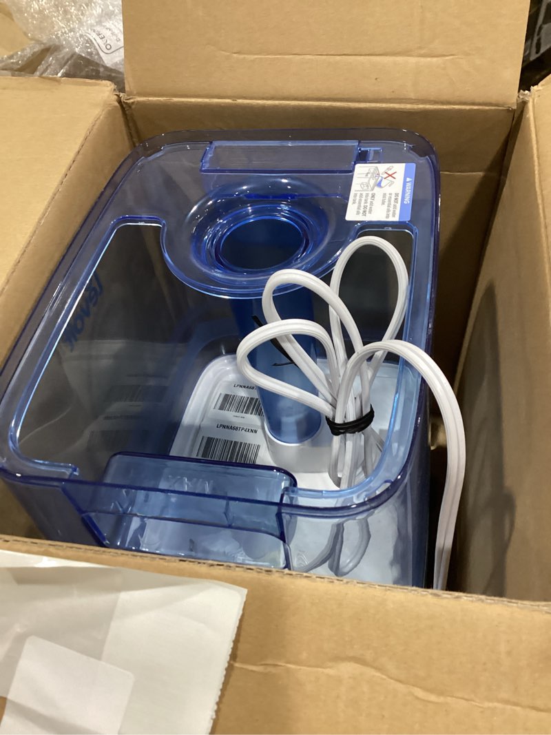 Condition photo showing As Is for levoit classic300s ultrasonic smart top fill humidifier, extra large 6l tank for whole family, app & voice control, essential oil diffuser, humidity setting with sensor, quiet sleep mode, night light blue classic300s