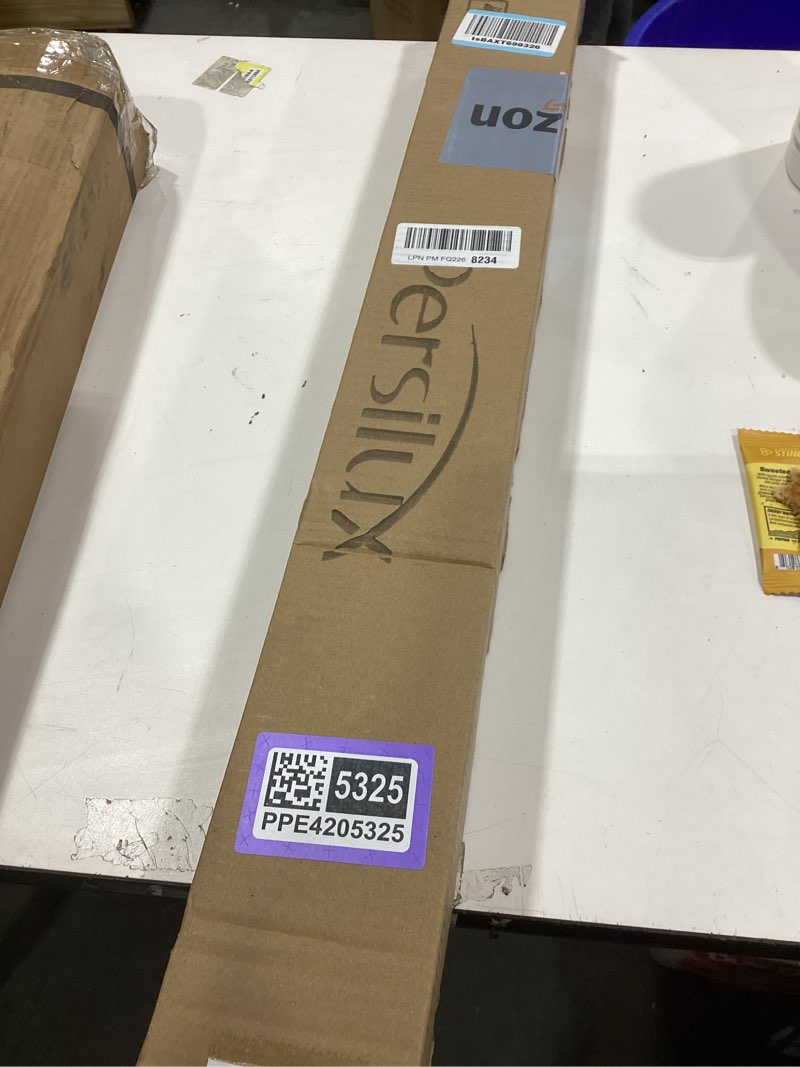 Condition photo showing As Is for persilux light filtering roller shades for window blinds,cordless,linen fabric,thermal insulated fabric uv protection shades for home,office,bedroom,door,light filtering-cream,36" w x 72" h 36"w x 72"h light filtering-cream