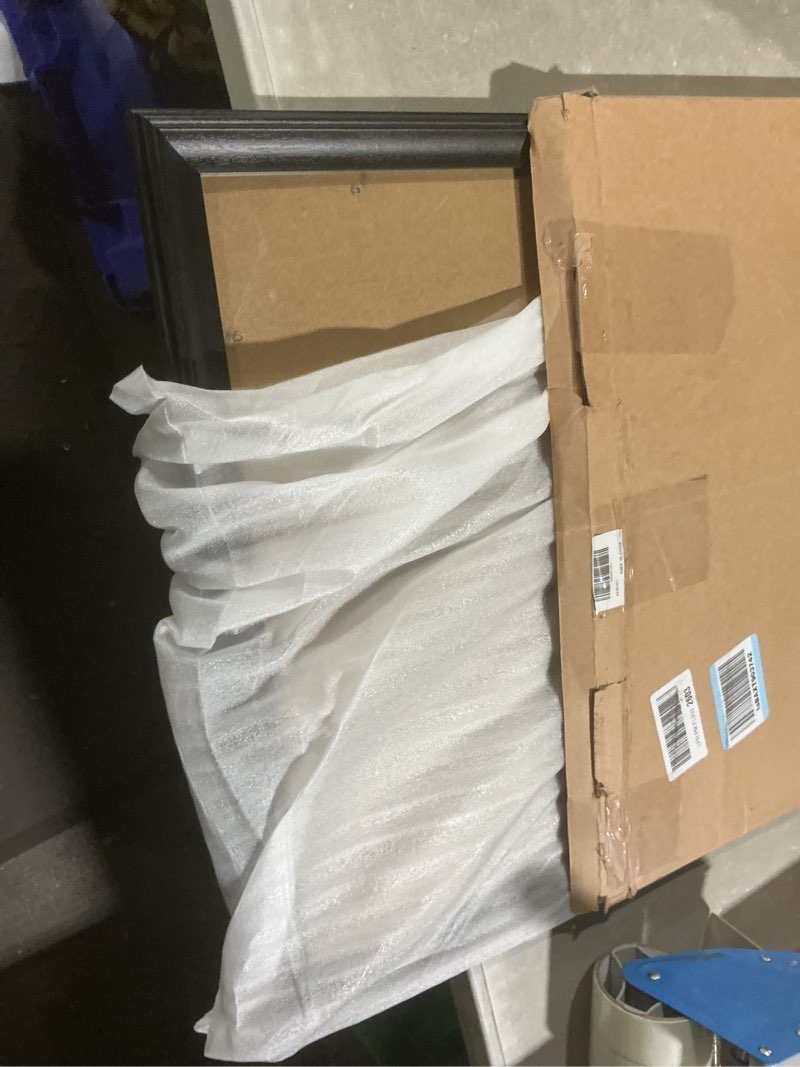 Condition photo showing As Is for 18x21 inch picture frame solid wood 18x21 photo frame 18x21 poster frame (a23b1821)