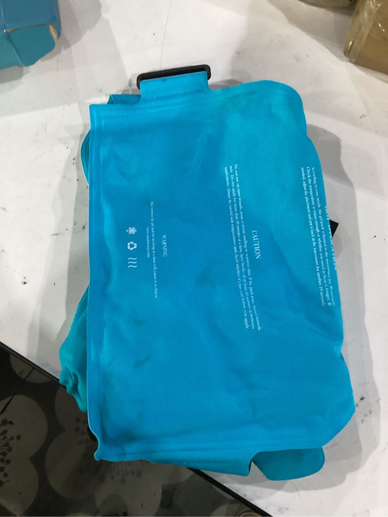 Condition photo showing Good Condition for comfytemp shoulder ice pack rotator cuff cold therapy wrap, fsa eligible hsa, gel packs for injuries reusable hot cold compress shoulder brace for pain relief, men women recovery item (large/x-large) blue large/x-large