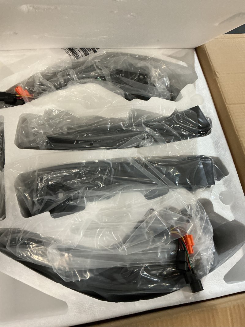 Condition photo showing New/Like New for tail lights assembly for honda civic 11th gen 2022 2023 2024, smoked len led taillight assembly fit for 11th gen civic sedan rear lamp with animation drl sequential indicator(white) white color