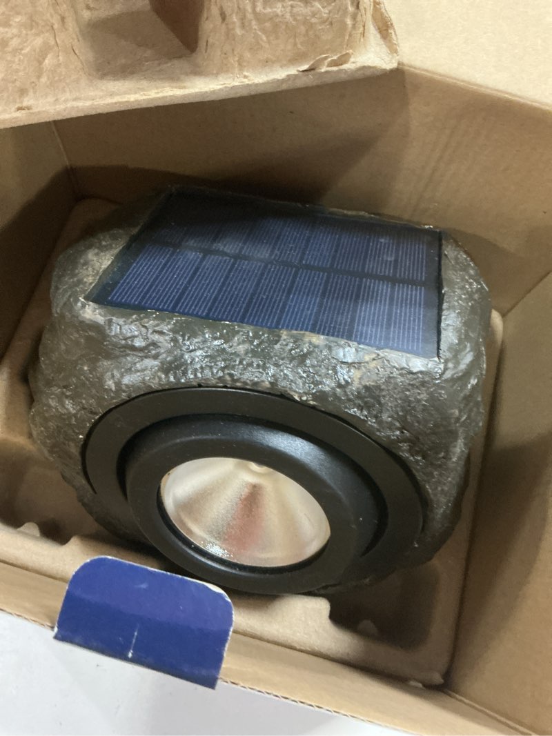 Condition photo showing Good Condition for  harbor breeze 40 -lumens 1 -watt gray warm white solar led flood light