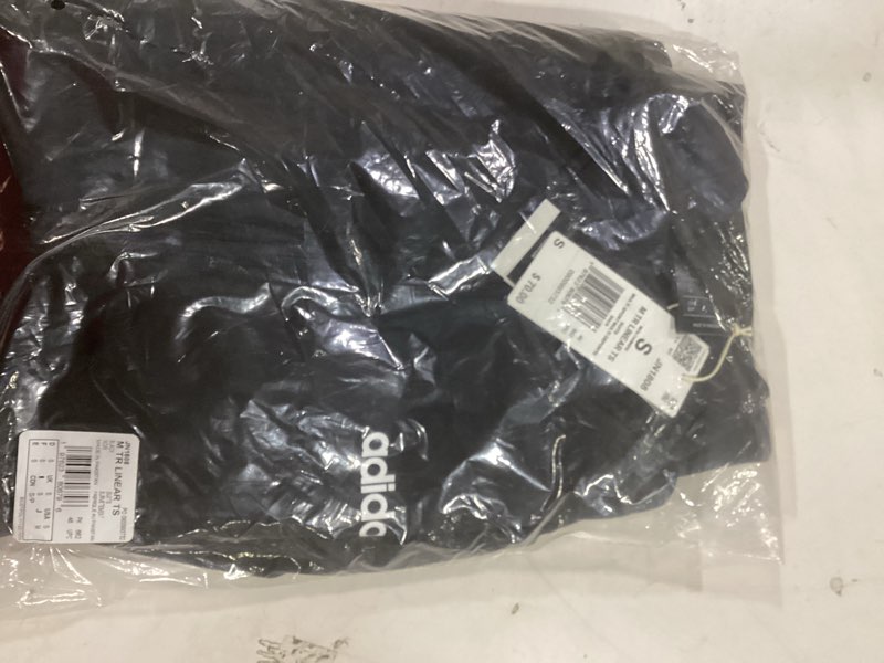 Condition photo showing New/Like New for adidas mens Train Linear Track Suit Small Black