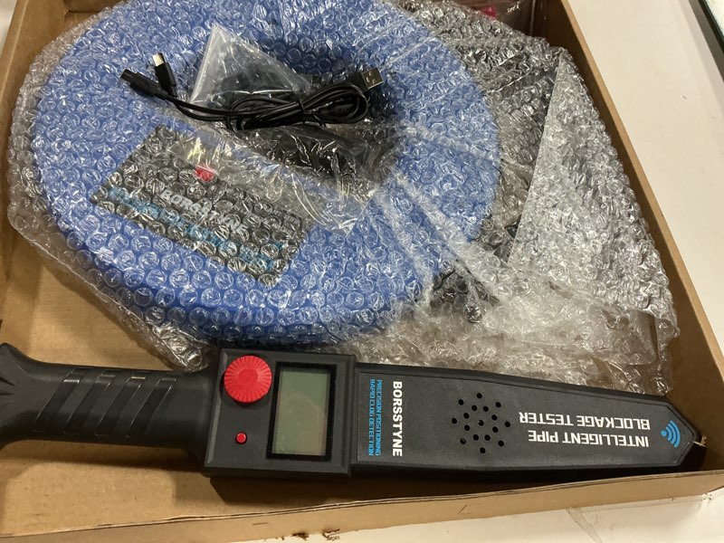 Condition photo showing Good Condition for pipe locators precision blockage detector for water pipes underground pipes pvc pipes metal pipes wall pipes blue-30m