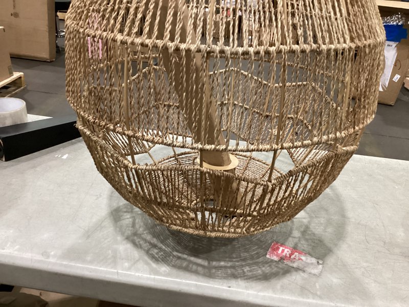 Woven light fixture 