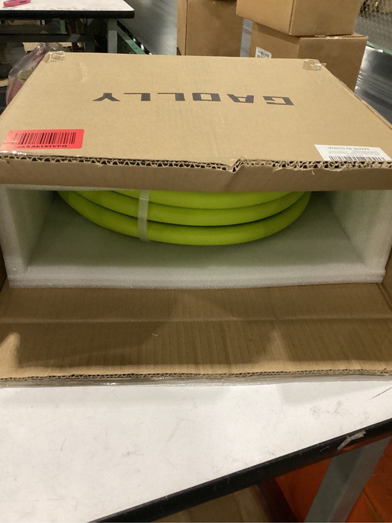 Condition photo showing Good Condition for garden hose 5/8 in. x 50 ft.,lightweight all-weather water hose, durable and flexible greenx50 ft