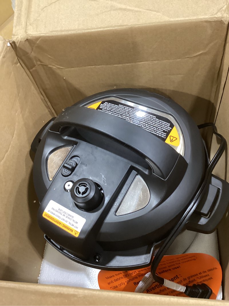 Condition photo showing Good Condition for Instant Pot Duo 7-in-1 Mini Electric Pressure Cooker, Slow Rice Cooker, Steamer, Sauté, Yogurt Maker, Warmer & Sterilizer, Includes Free App with over 1900 Recipes, Stainless Steel, 3 Quart