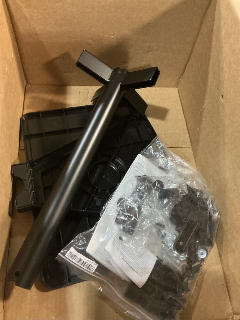 Condition photo showing As Is for PERLESMITH Rolling TV Stand, Mobile TV Stand for 23-60 Inch LCD LED TVs, Tilt TV Stand Wheels Holds up to 88Lbs, Portable TV Stand for Bedroom with Shelf, Outdoor TV Stand Max VESA 400x400mm PSTVMC06 23-60 Inch Basic Single-Column